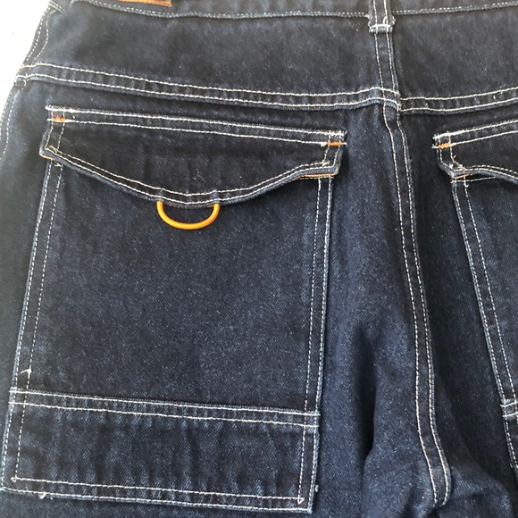 Y2K Grunge Wide leg Snakeyes denim jeans - Picture 12 of 14